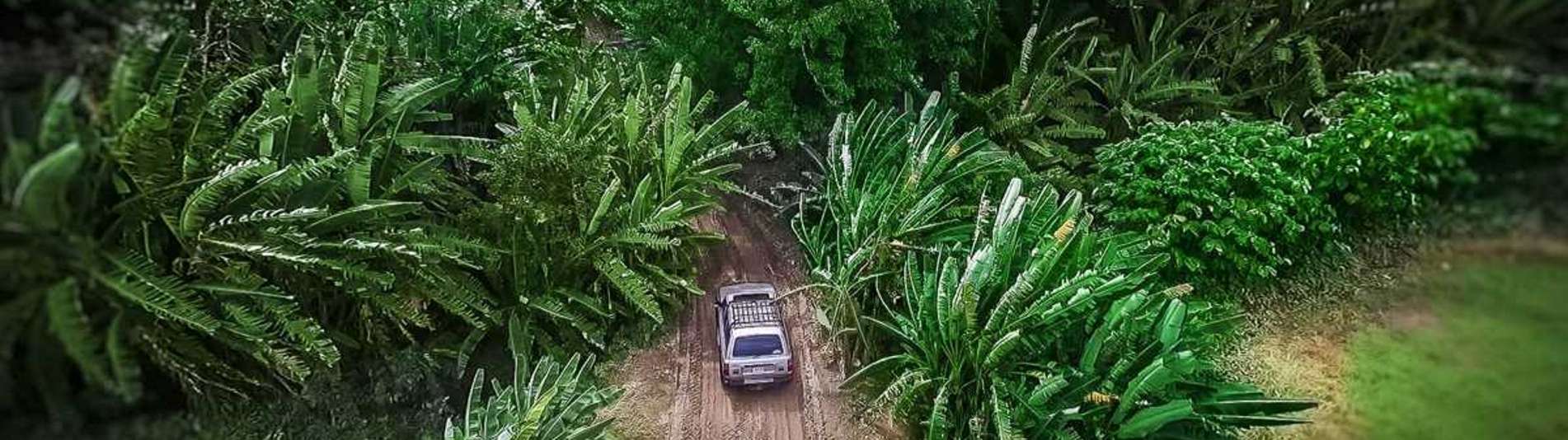 Serendipity Costa Rica 4x4 approaches the beach